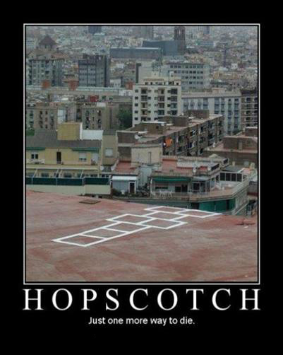 Inspiration poster -  hopscotch